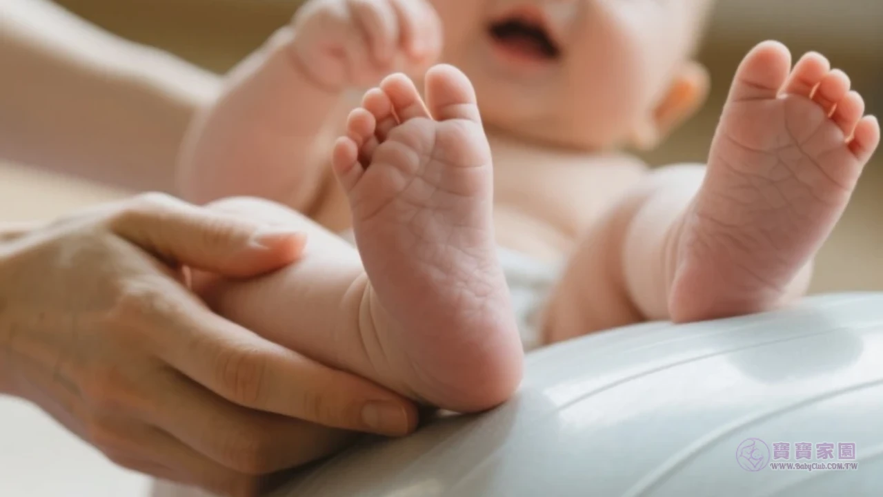寶寶腳踝牽引