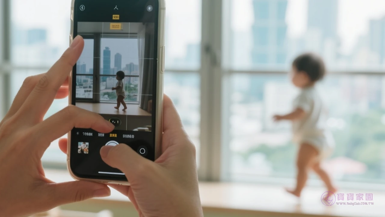 托育人員記錄瞬間