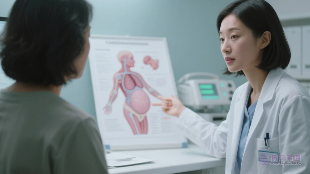 孕期諮詢示意圖