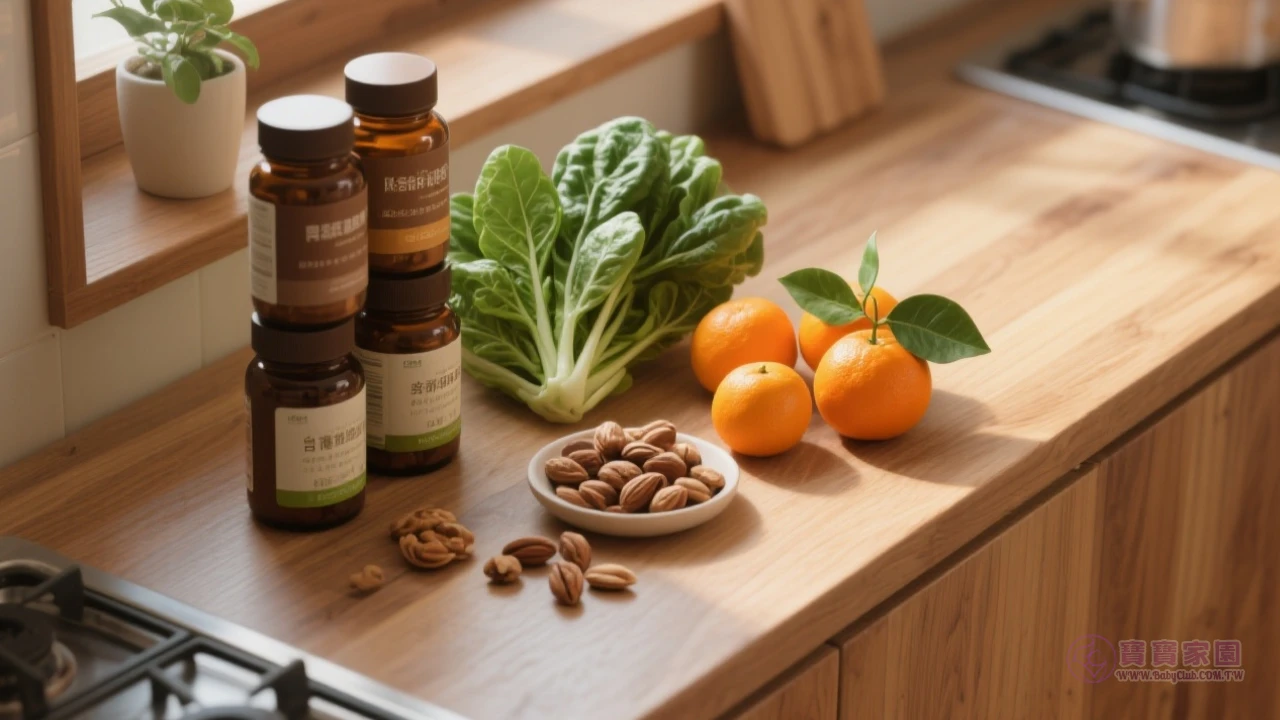 營養補充示意圖