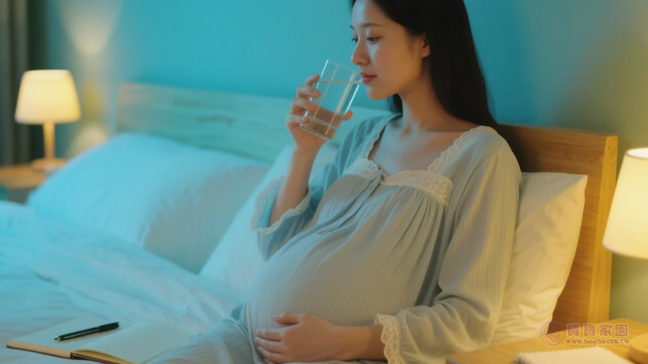 睡前飲水時機