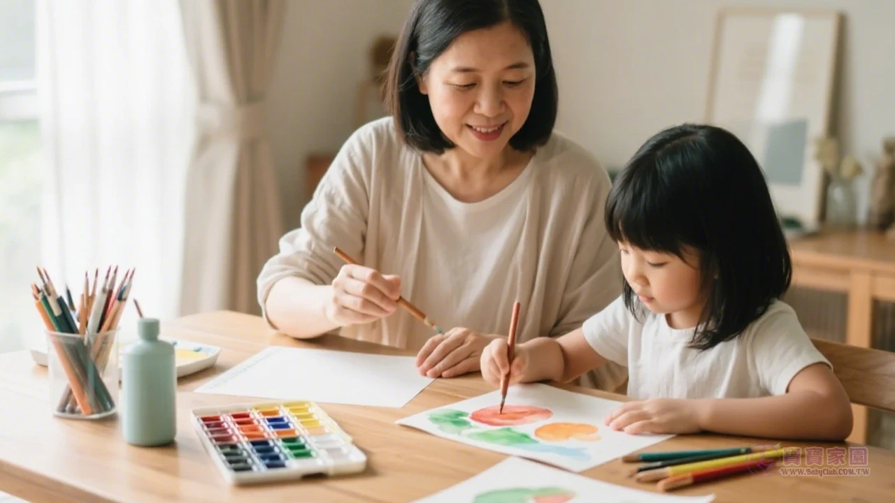 親子購物教育場景