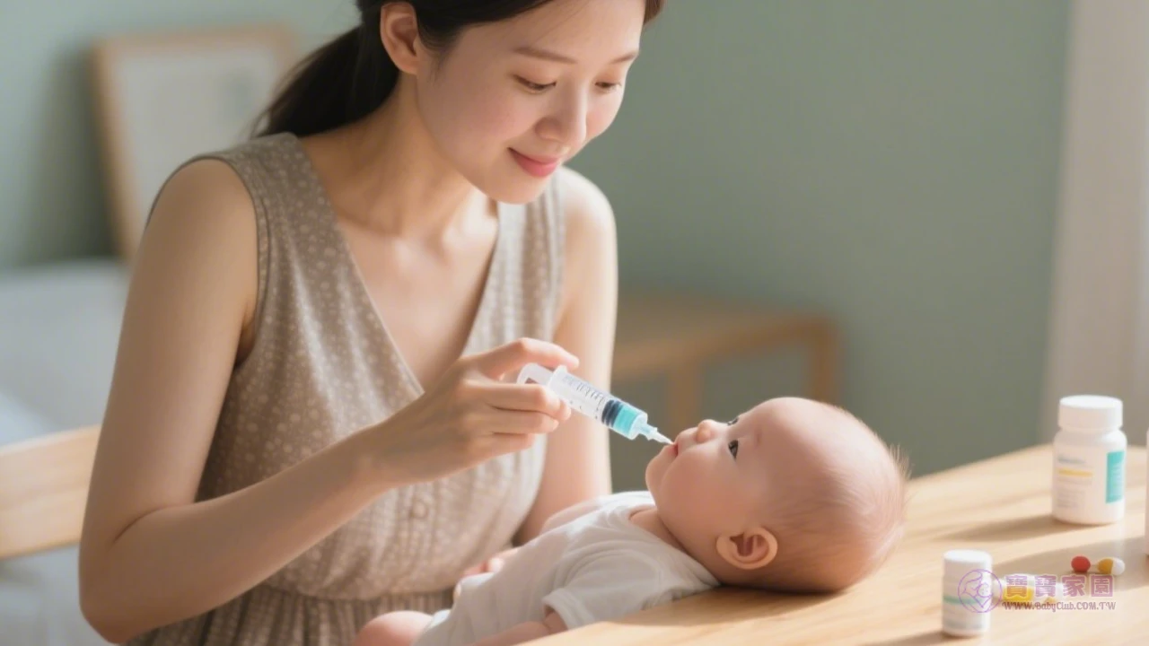嬰兒餵藥技巧
