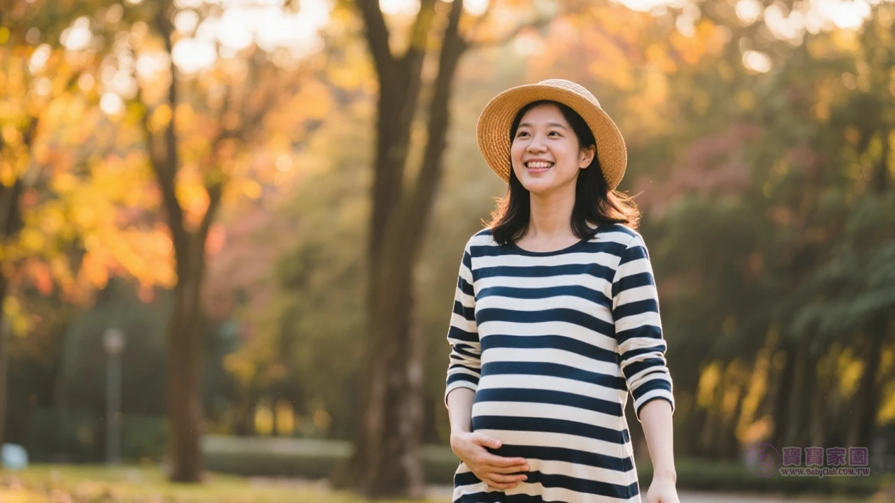 孕婦散步
