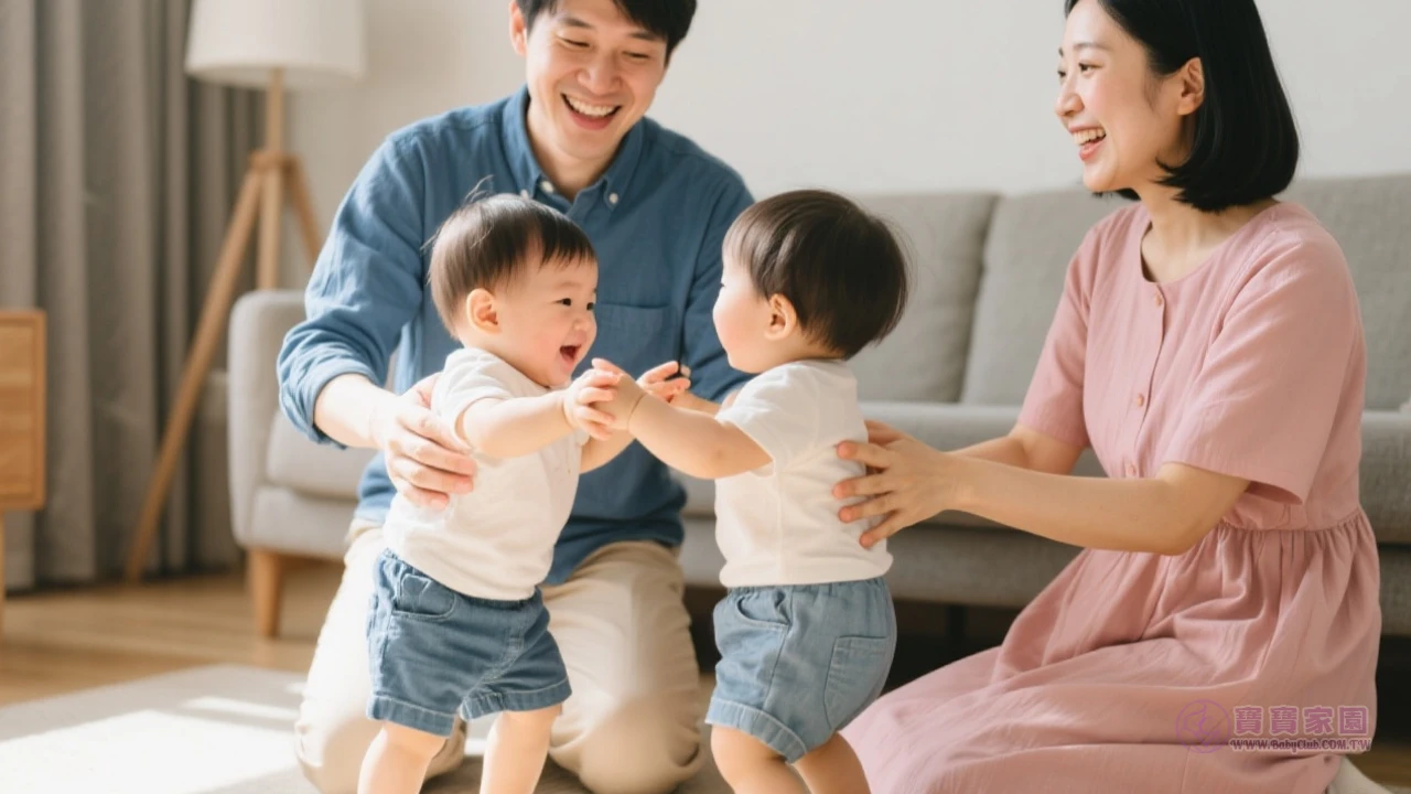 台灣家庭親子互動溫馨畫面