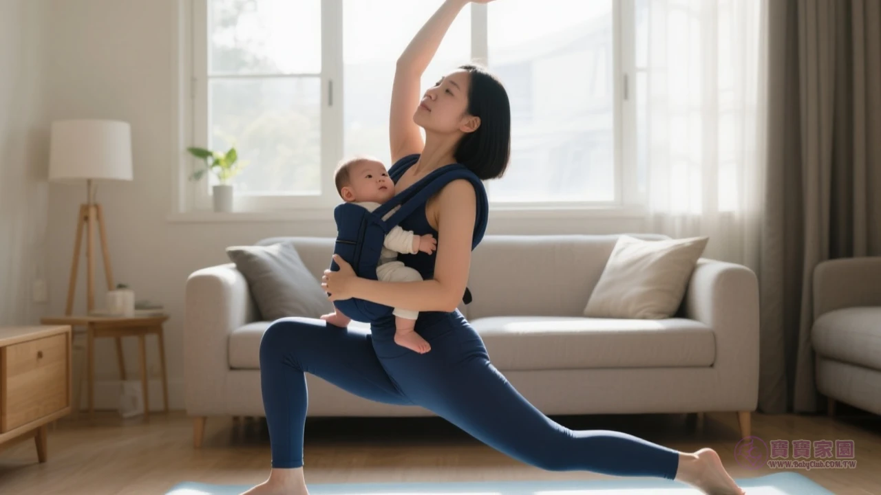 媽媽做瑜珈