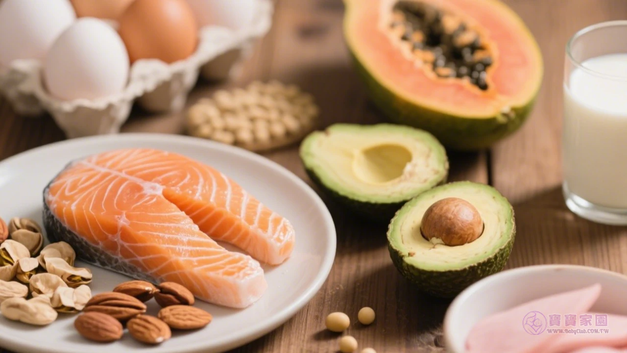 美胸飲食搭配示意