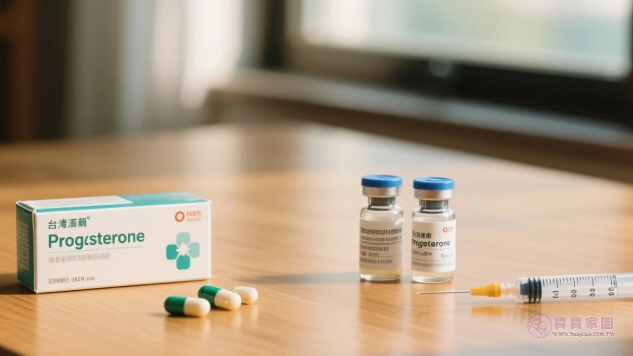 黃體酮藥物比較圖
