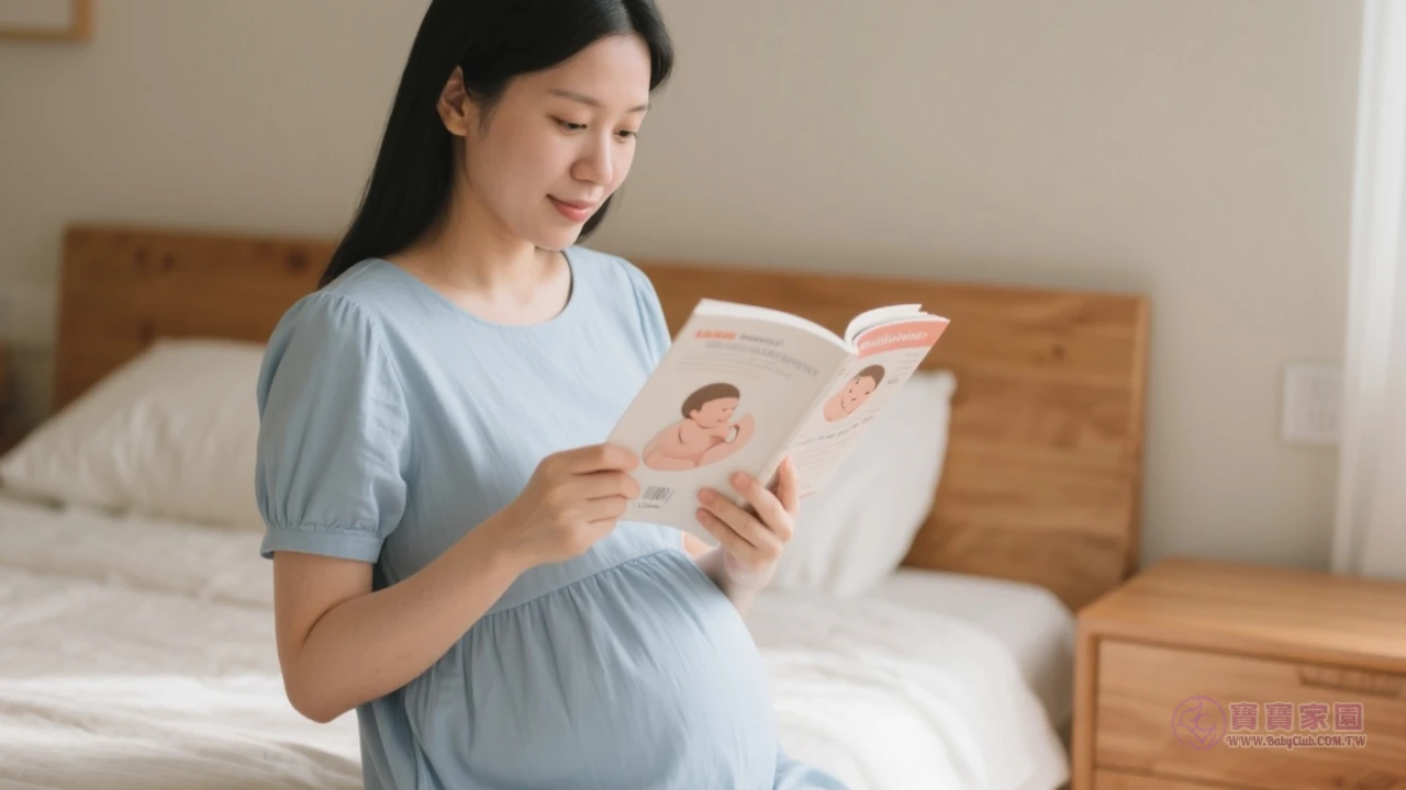 孕婦閱讀育兒書籍