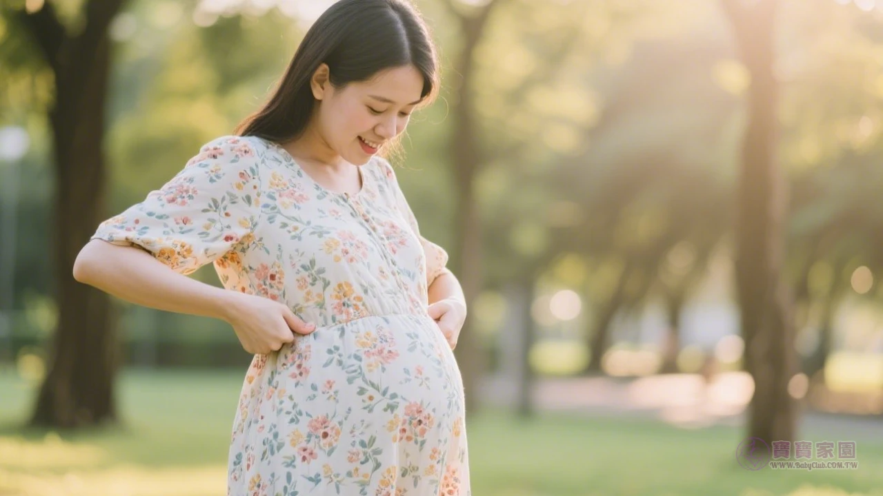 孕肚對比圖