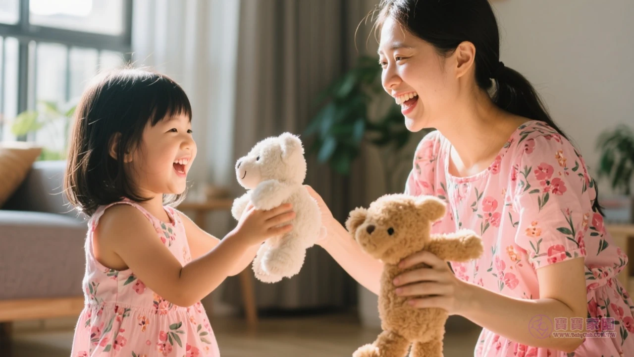 親子互動溫馨畫面