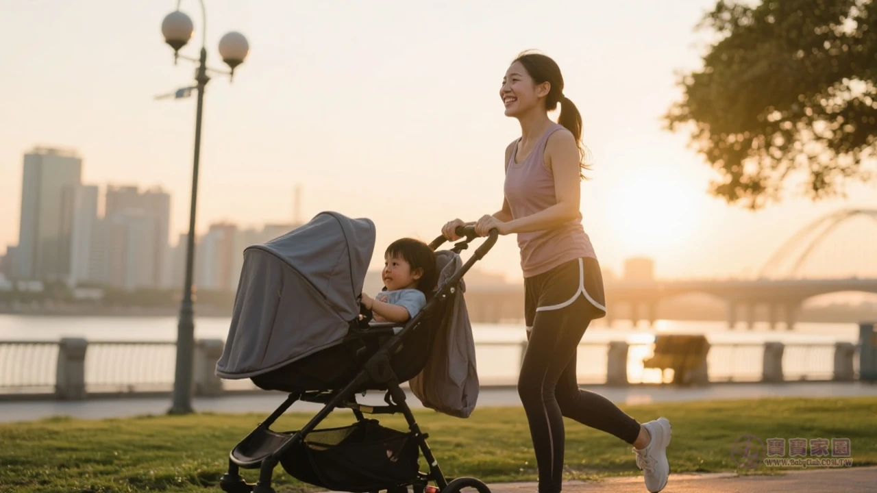 產後親子散步運動