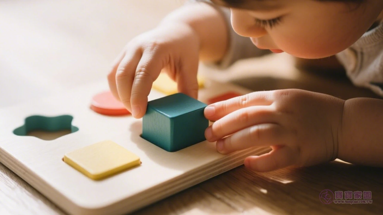 幼兒玩積木