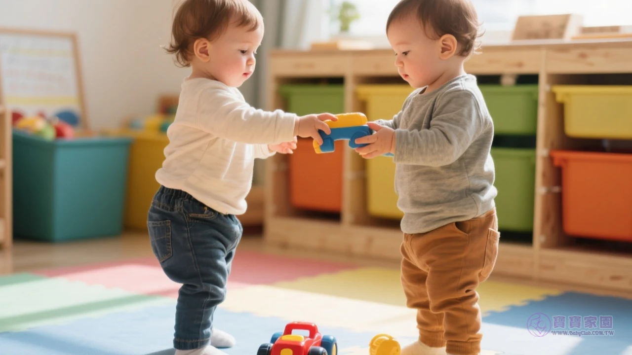 兒童分享玩具