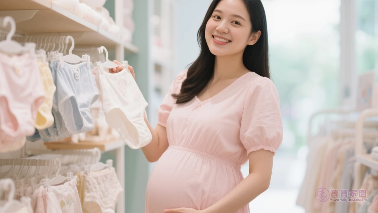 孕婦內褲挑選示意