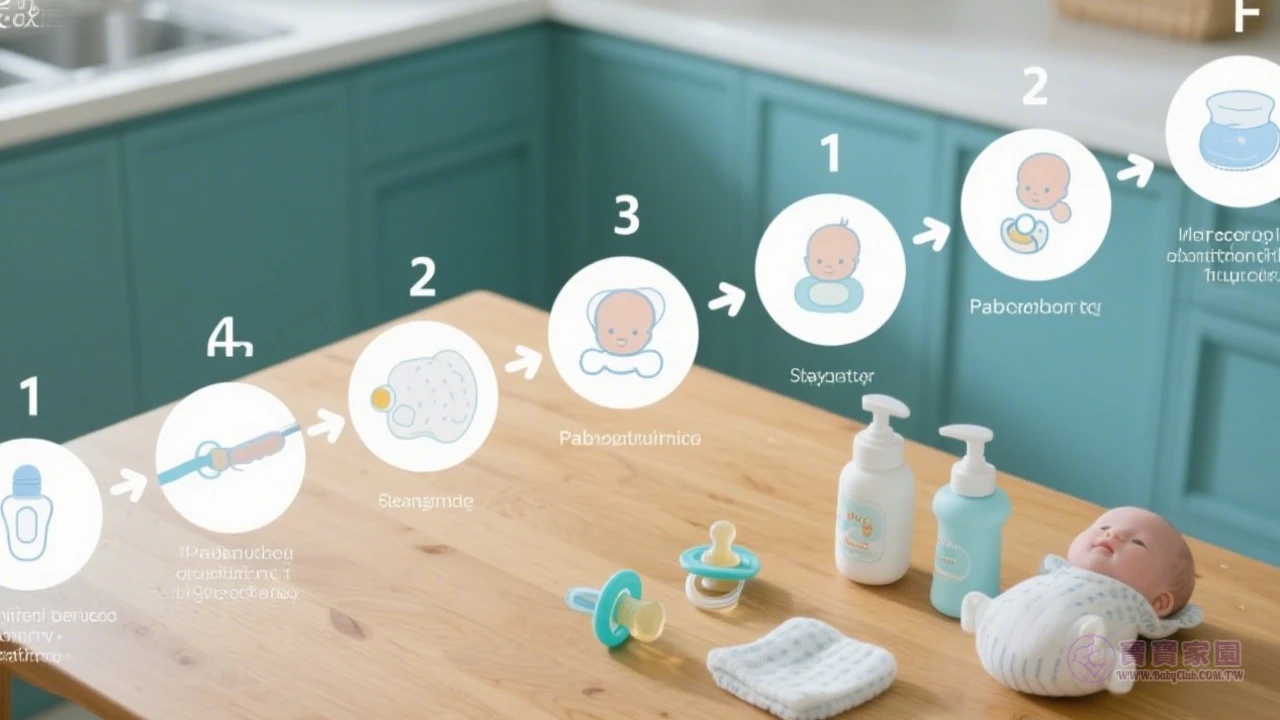 安撫奶嘴清潔教學