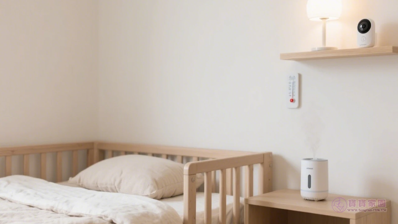 嬰兒床布置示意