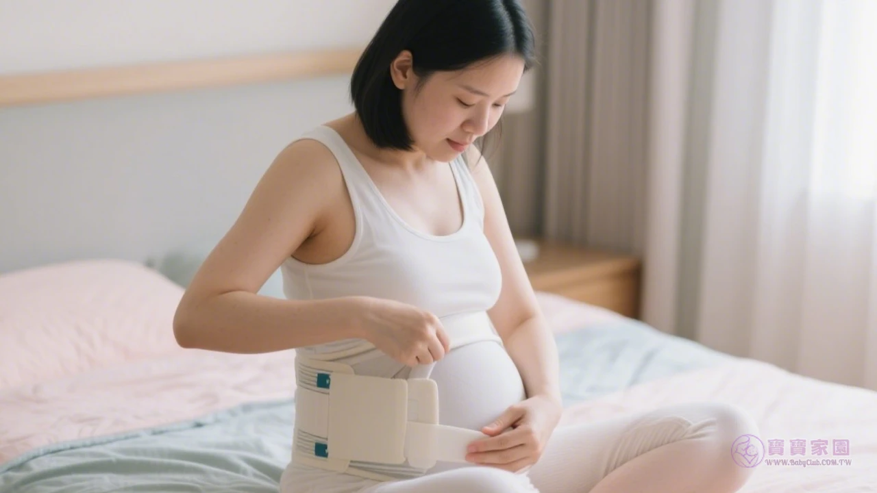 產後腹帶使用示範