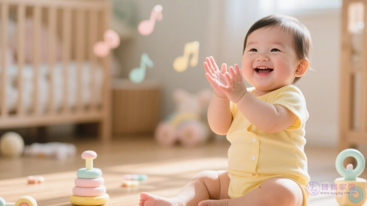 寶寶聽音樂開心搖擺
