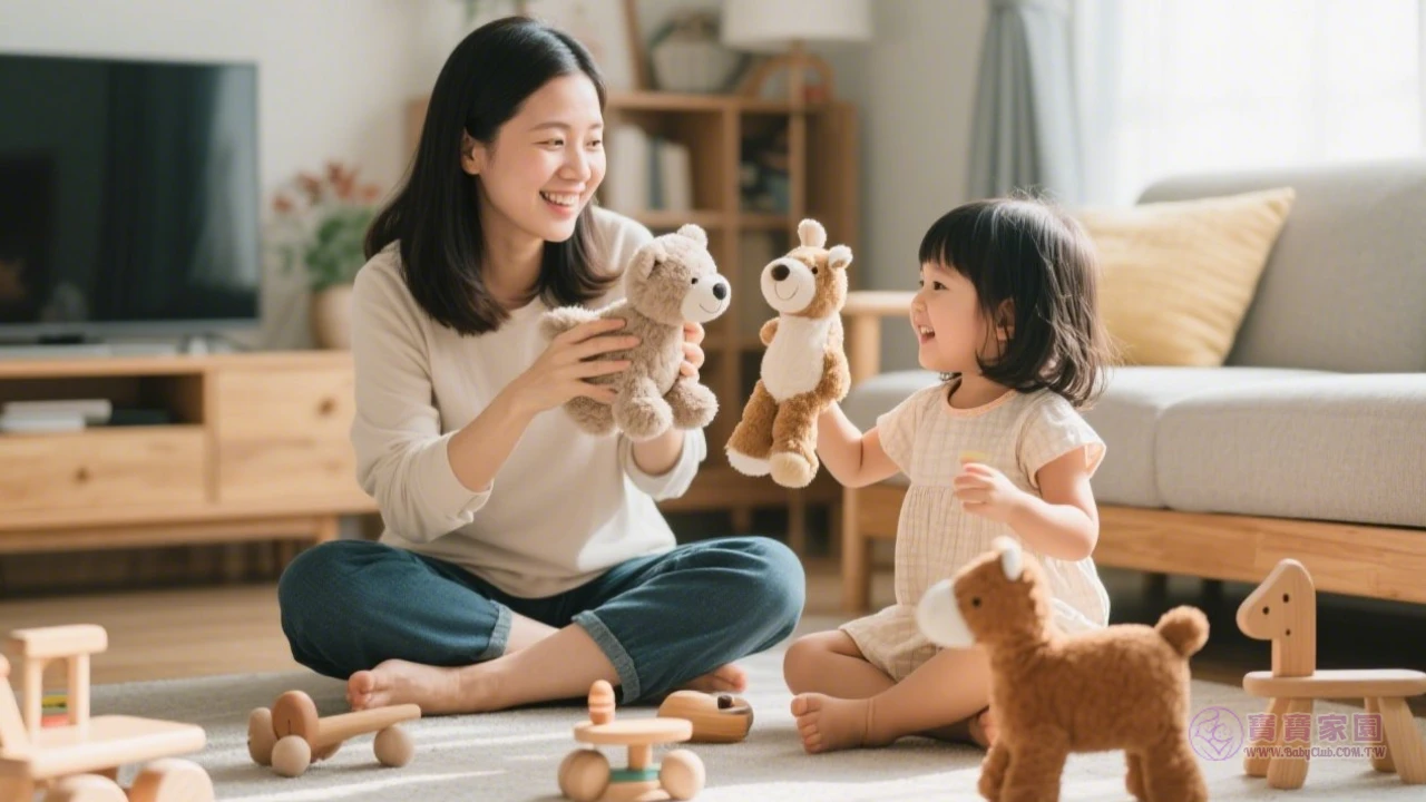 親子扮家家酒互動