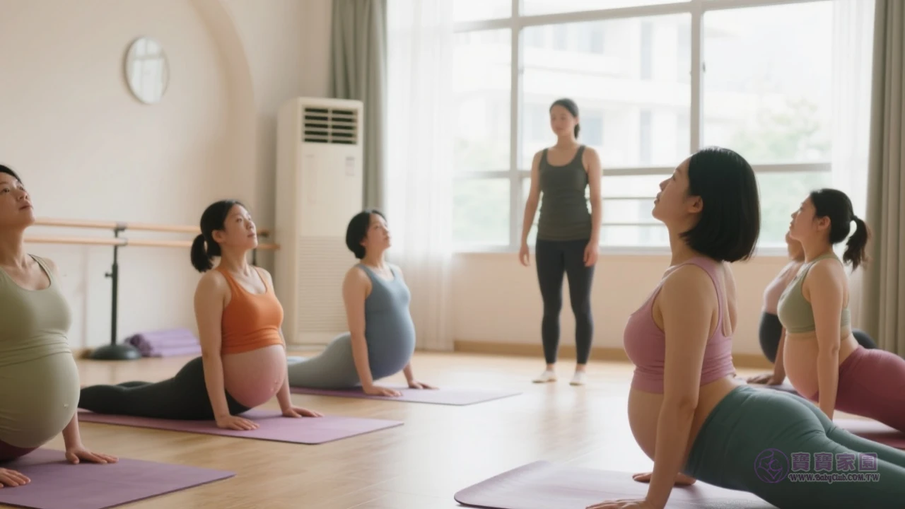 孕期瑜伽調整姿勢