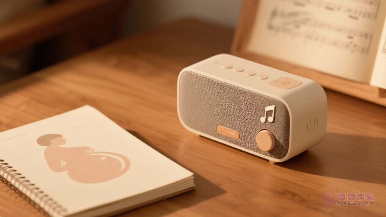 溫馨家居空間播放胎教音樂