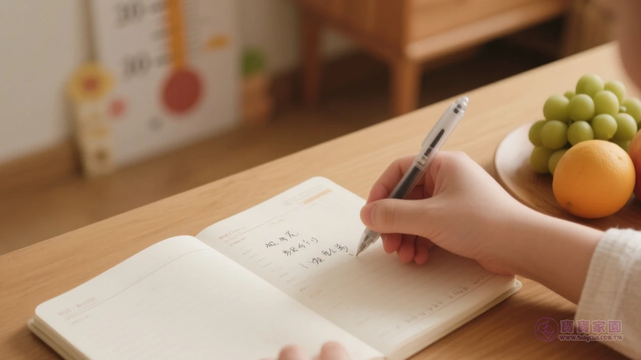 飲食紀錄示範圖