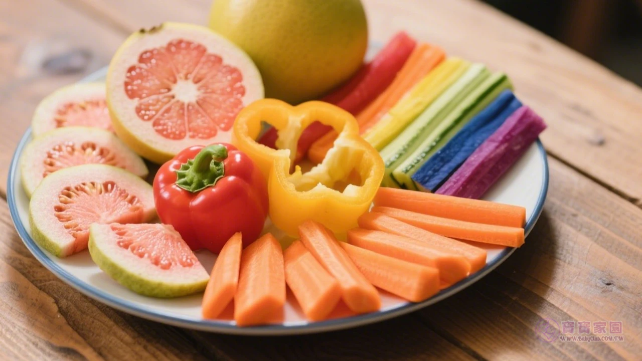 豐富蔬果餐盤