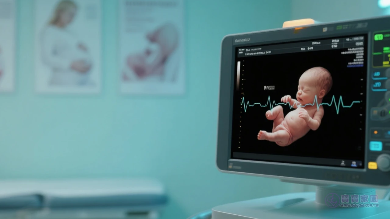 超音波影像示意