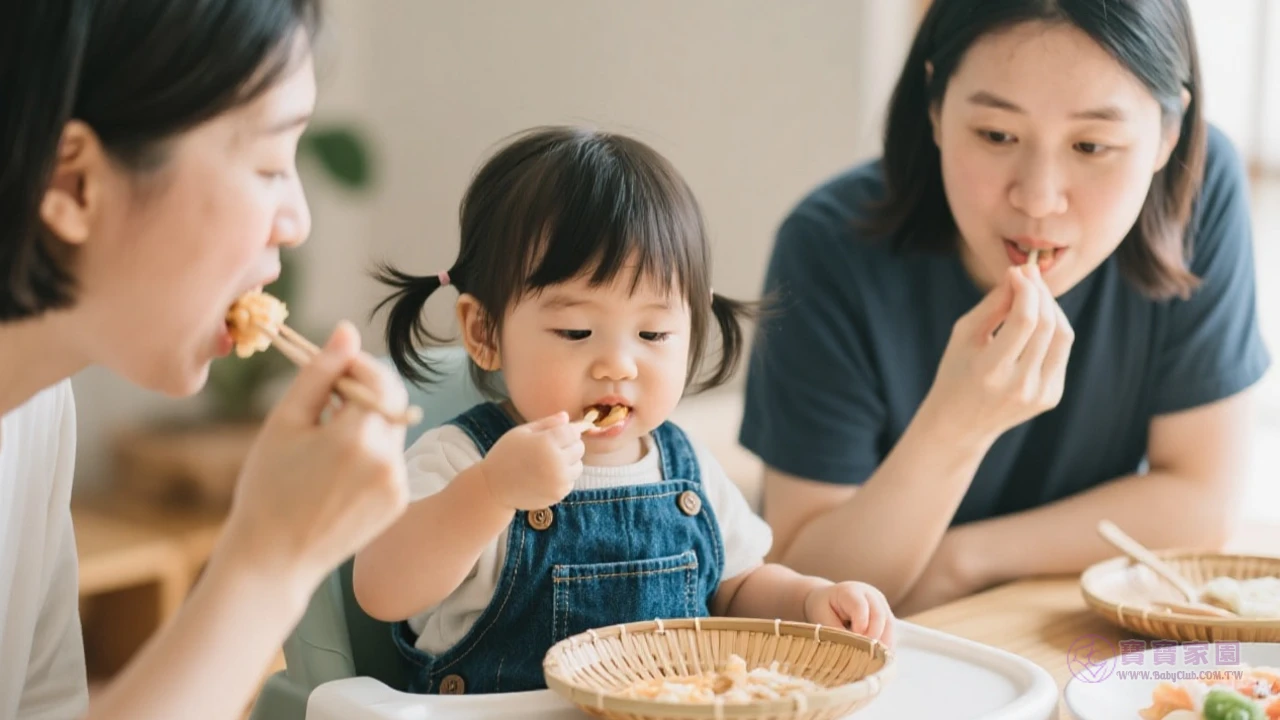 親子用餐時光