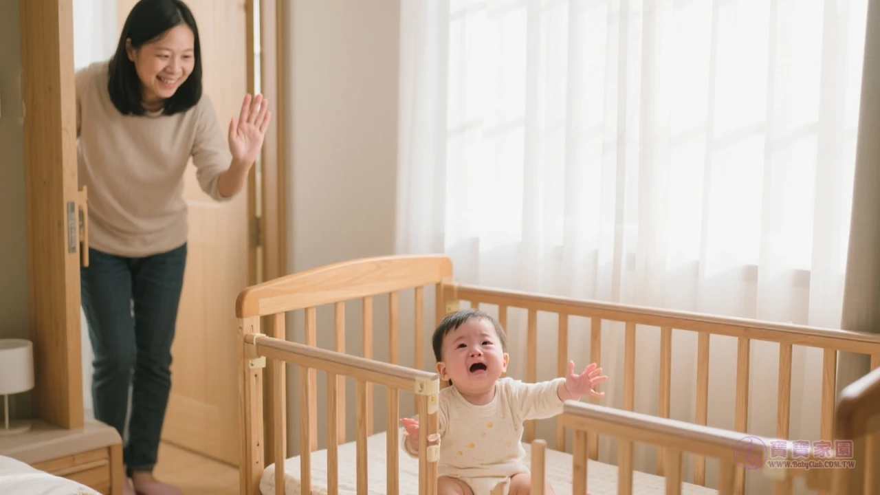 分離焦慮教學示意