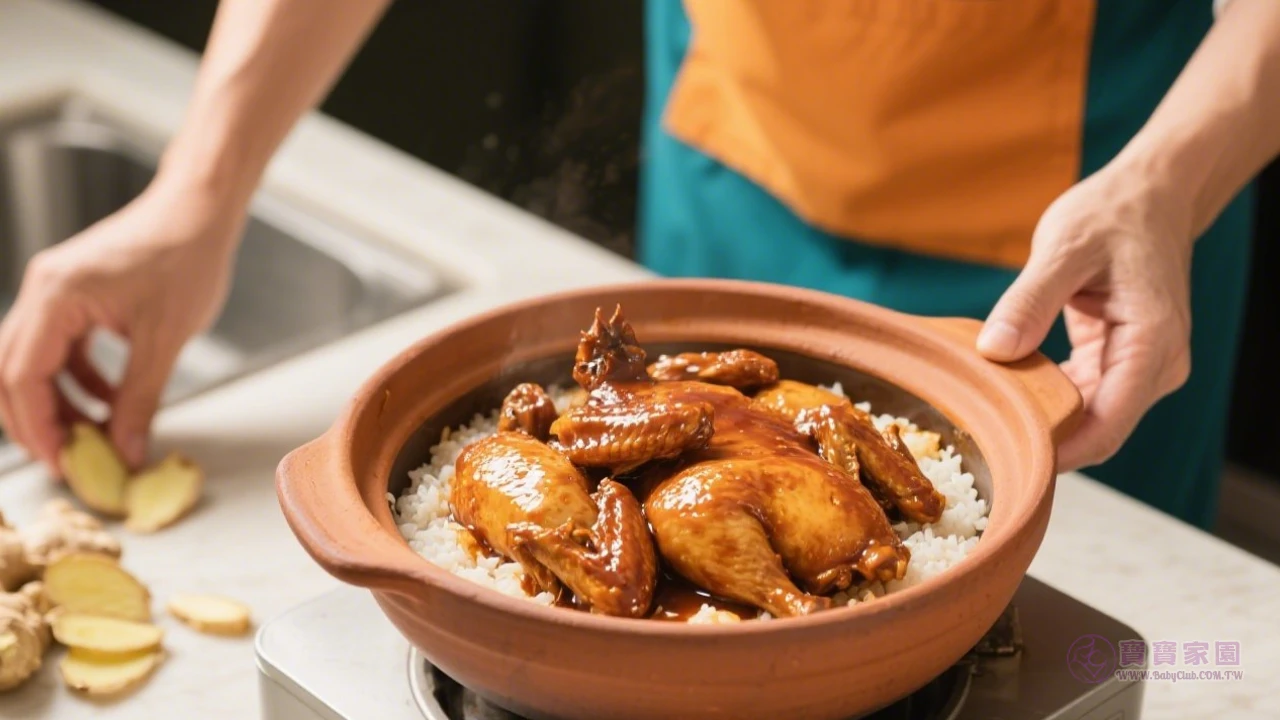 家常紅糟雞料理