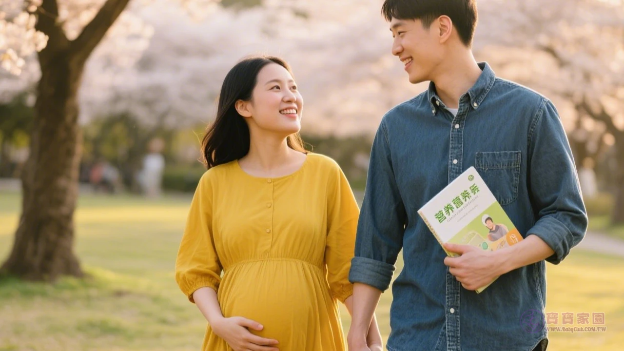 春季恩愛夫妻情境