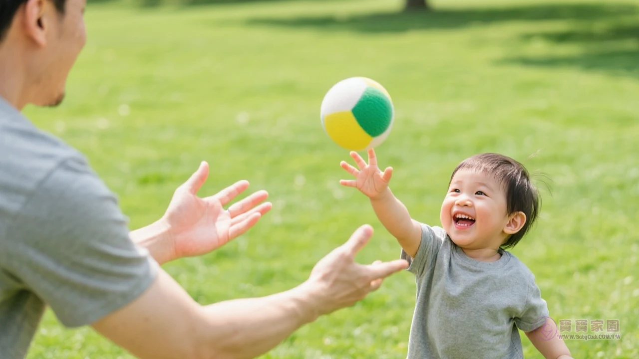 親子拋接球遊戲