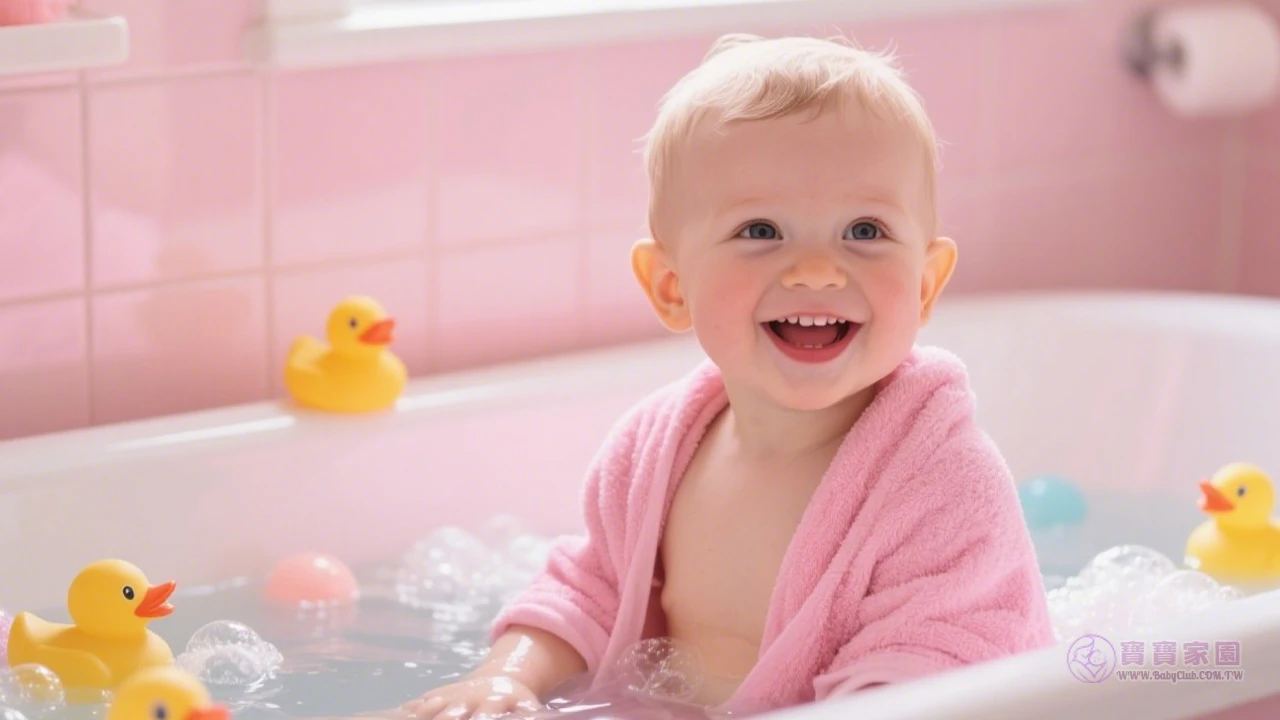 寶寶彩色泡泡浴