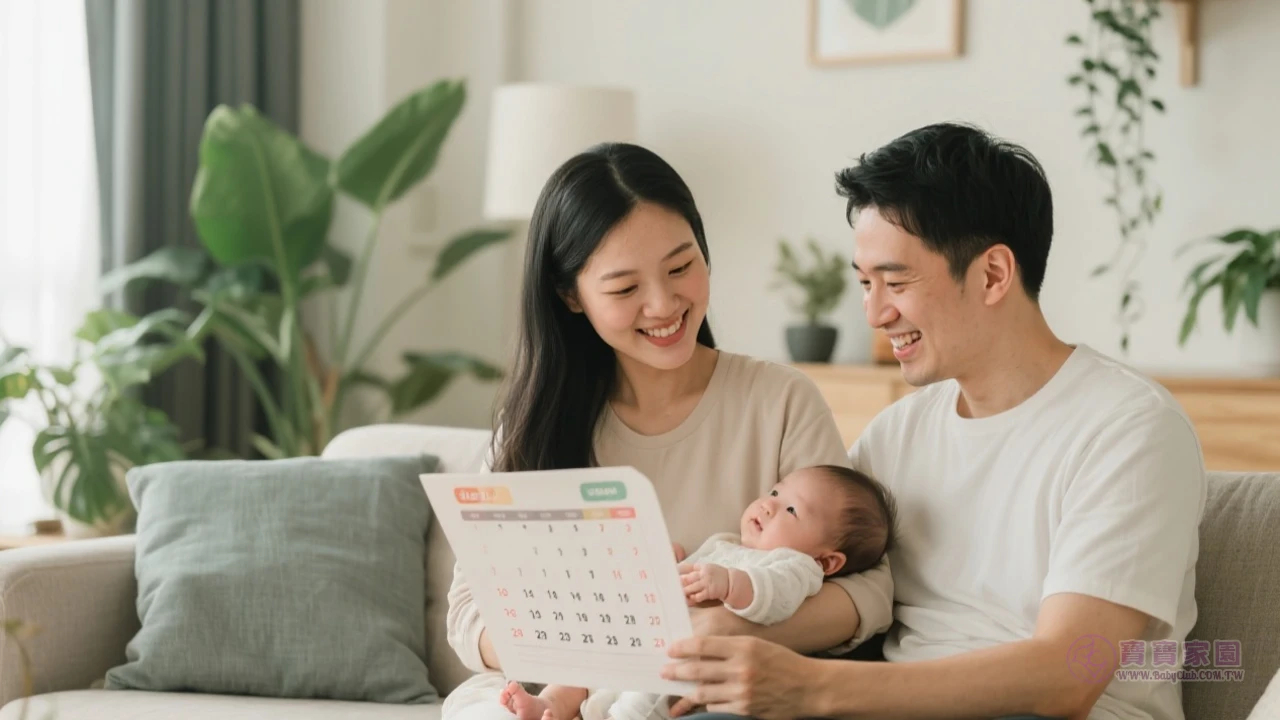 產後家庭生活照