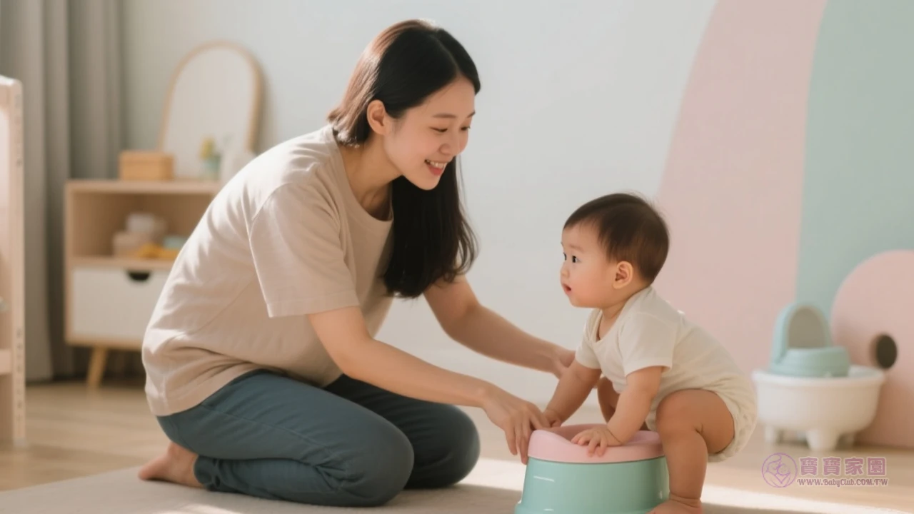 如廁訓練階段圖