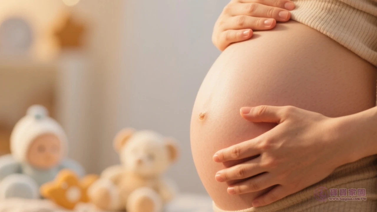 孕婦冥想示意圖