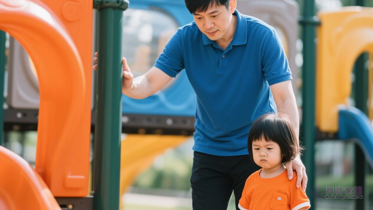 爹地與孩子對峙場景