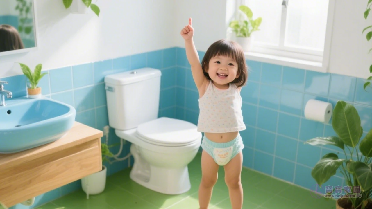 成功戒尿布開心照