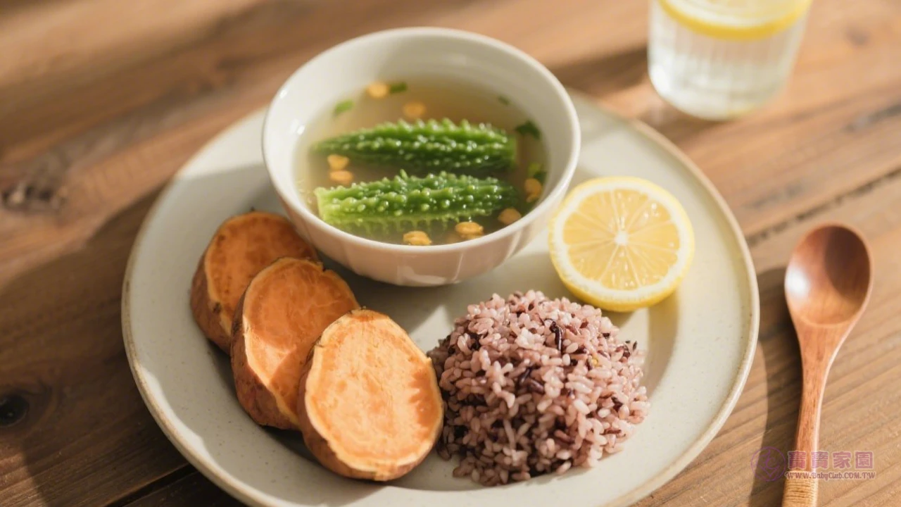 健康飲食示意圖