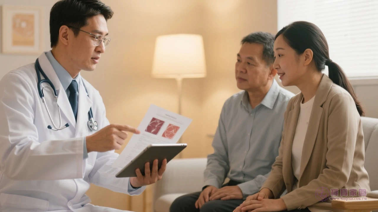 醫師諮詢情境照