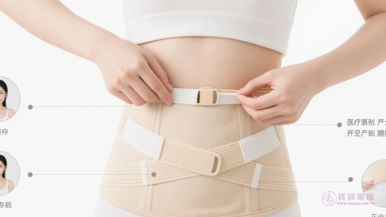 月子束腹帶使用示範