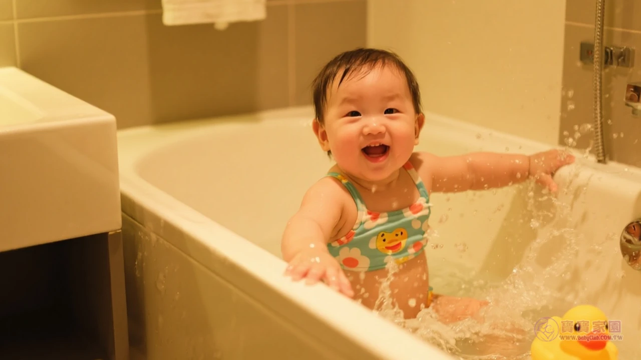 寶寶洗澡