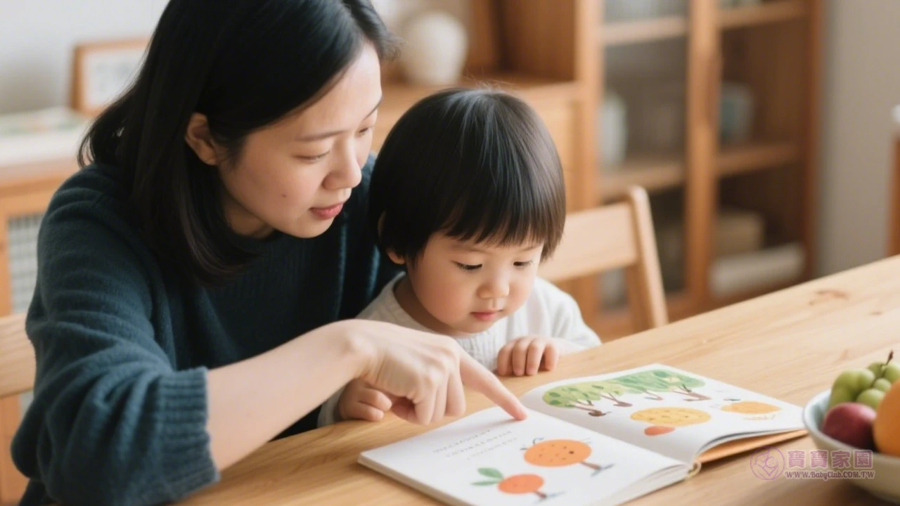 親子共讀示意圖