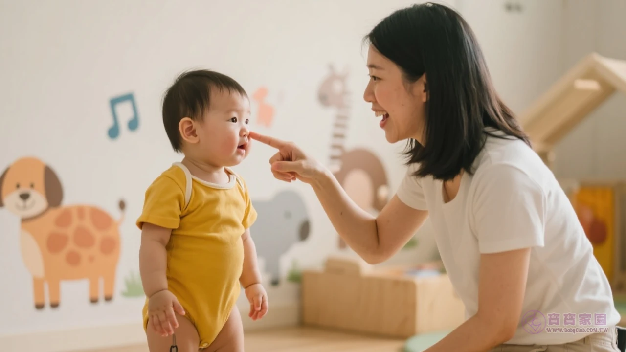 親子互動認識身體