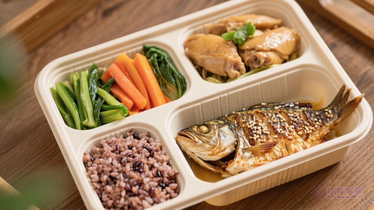 擺滿彩色蔬菜的健康餐盤