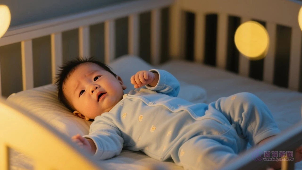 寶寶夜醒示意圖