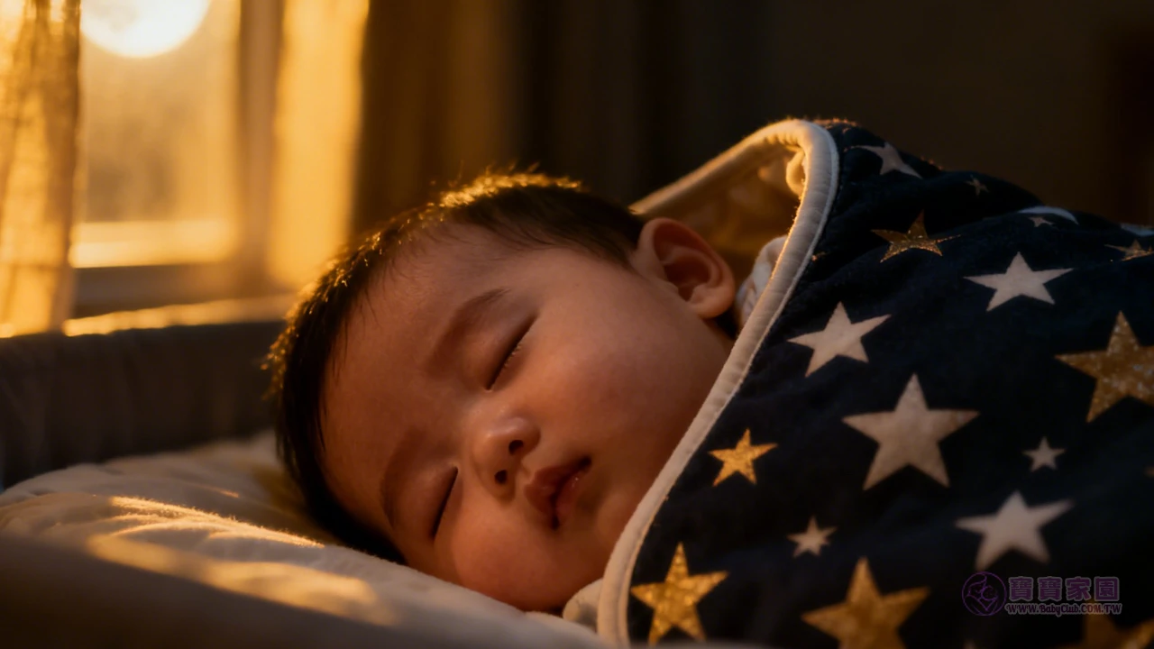 寶寶安睡示意圖