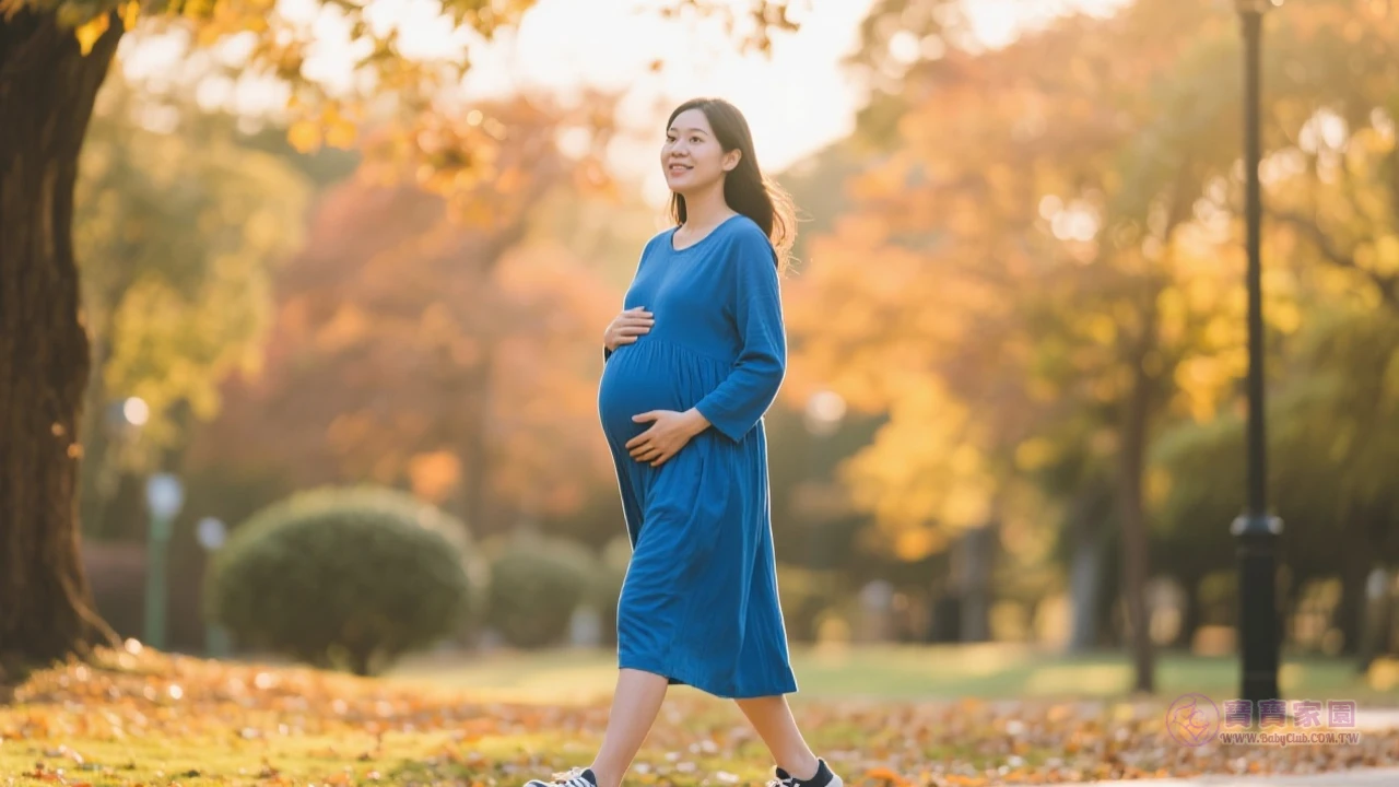 孕婦散步